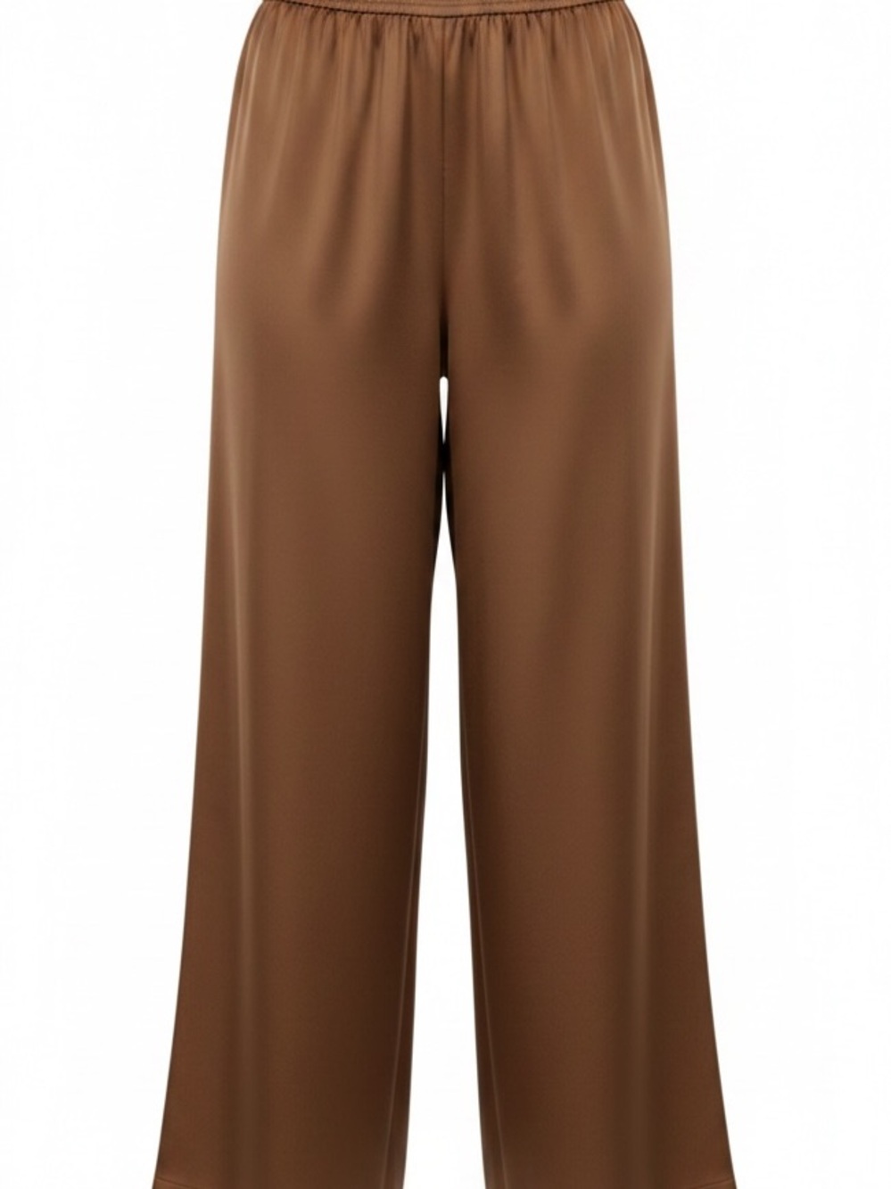 Worthington Copper Satin Wide-Leg Pull-On Pants